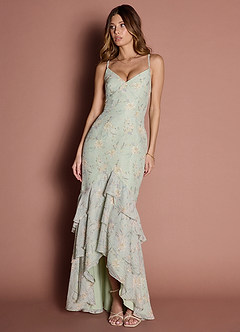 Kamille Mint Multi Maxi Dress image4