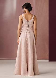 Satine 블러쉬 핑크 맥시 드레스 image8