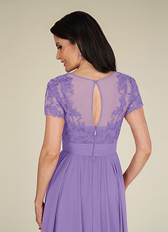 Azazie Annette Kleider für die Brautmutter A-Linie Spitze Chiffon Kleid Tahiti image6