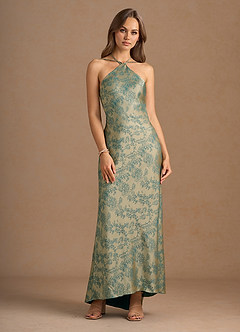 Maxi jurk Floriane Platina Wintertaling image2