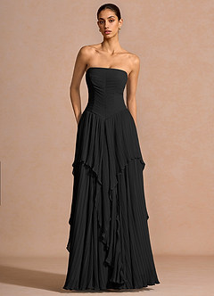 Vestido Negro Largo Kerensa image3