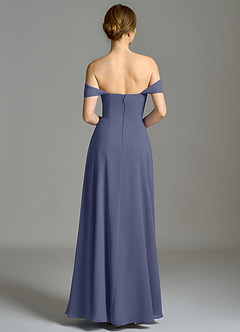 Azazie Oasis Bridesmaid Dresses Stormy A-Line with Pockets Chiffon Dress image8