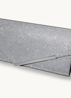 front Micronized Glitter Envelope Bag