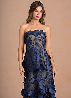 Patricia Navy Maxi Dress image5