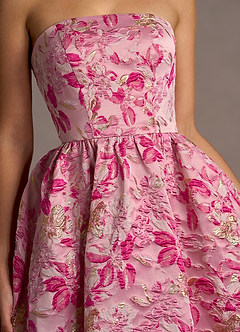 Vestido Floral Rosa Largo Ysolde image6