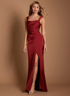 Kleid Emmeline Rubinrot image1