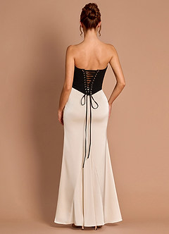 Cynthia Negro Vestido largo image2