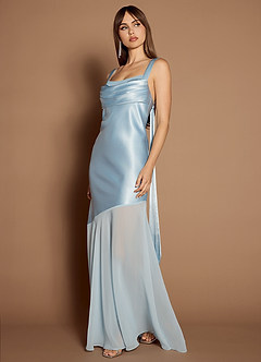 Maxi jurk Felicity Hemelsblauw image4