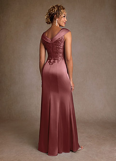 Azazie Santa Monica Kleider für die Brautmutter A-Linie Spitze Kleid Amethyst image2