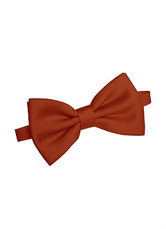 front Matching Matte Satin Pre-Tied Bow Tie & Suspenders Set