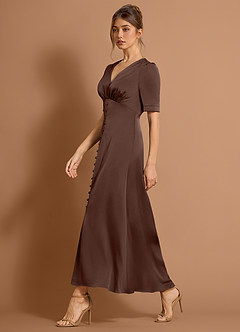 Enyra Black Midi Dress image5