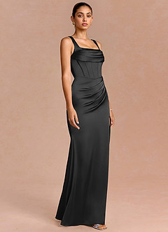 Robe Maxi Noir Amora image3