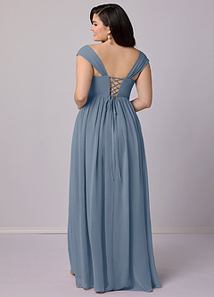 Barbie ♥ Azazie Bridesmaid Dresses Twilight A-Line Corset Chiffon Dress image10