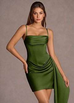 Kleid Maude Olivgrün image6
