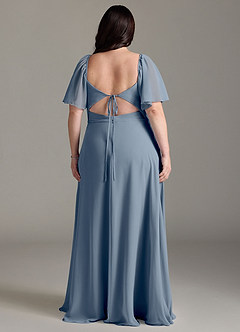 Azazie Chloe Bridesmaid Dresses Twilight A-Line Sweetheart Neckline Chiffon Dress image8