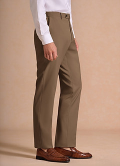front James Truffle Structured Stretch Dress Pants