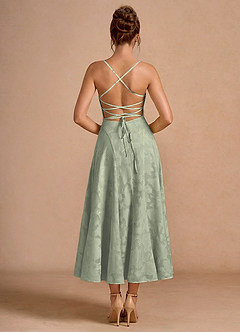 suknia Pistacja Maxi Irelia image2