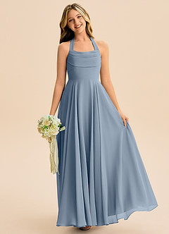 Azazie Kady Junior Twilight A-Line Sweetheart Neckline Chiffon Dress image1