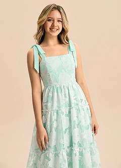 front Azazie Elara Junior Formal Dress