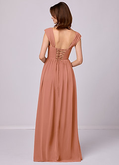 Barbie ♥ Azazie Bridesmaid Dresses MAI TAI A-Line Corset Chiffon Dress image6
