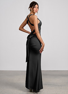 Zinnia Negru Rochie maxi image5