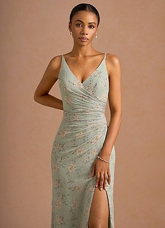 Aveline Mint Multi Maxi Dress image4