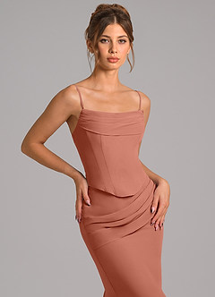 Azazie Sorrel Bridesmaid Dresses MAI TAI Mermaid Corset Chiffon Dress image8