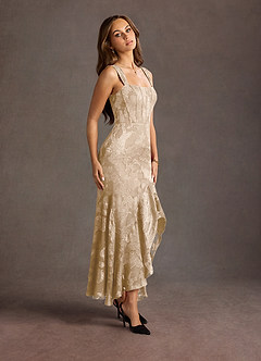 Robe Longue Crème Remi image5