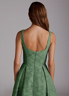 Adelie Eucalyptus A-line Midi Dress image5