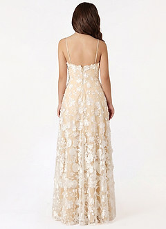 front Azazie Liana Junior Formal Dress