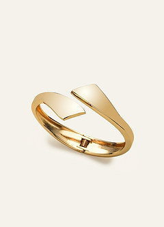 front Wrap Hinge Cuff Bracelet