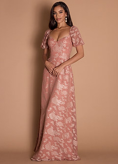 Tonia Peach Blush Maxi Dress image5