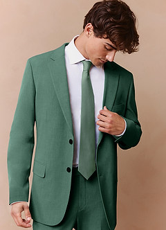 front James Eucalyptus Structured Stretch Suit