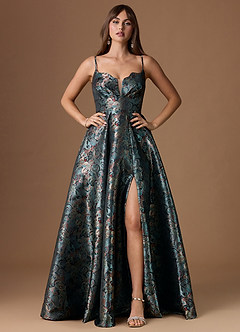 Micah Twilight Paisley Gown image7