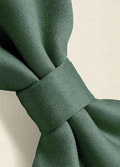 front 매트 새틴 리본 헤어 클립 세트