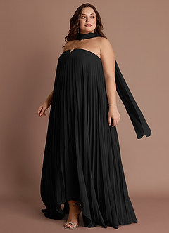 Vestido Negro Largo Nahla image11