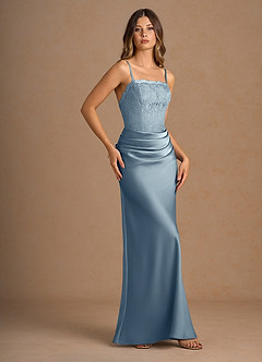 Arlise Powder Blue Maxi Dress image2