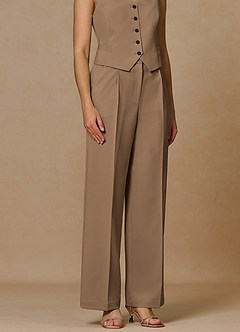 front Rowan Trufa Pantalones de rendimiento de tejido refinado