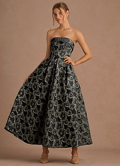 Robe Longue Noir Florentine image3