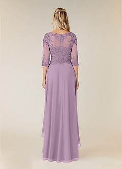 Azazie Monza Mother of the Bride Dresses Wisteria A-Line Lace Chiffon Dress image3
