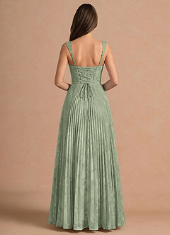 Robe Maxi Agave Vert Lethira image2