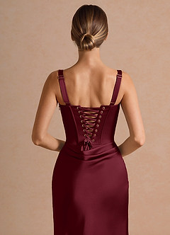 Keturah Wine Midi Dress image6