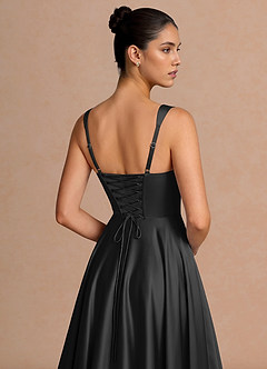 Azaria Black Maxi Dress image6