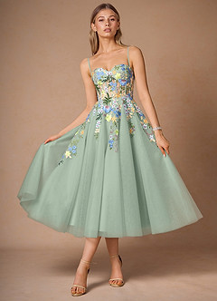 Kleid Iverine Pistazien Multi image4