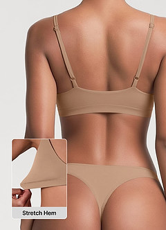 front Bare Feel Deep V-BH uden polstring