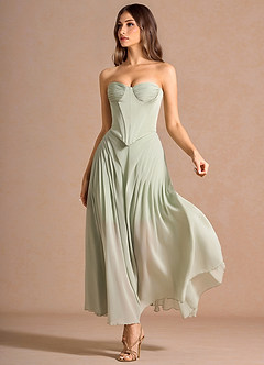 Doralyn Maxi Klänning Ljusgrön image3