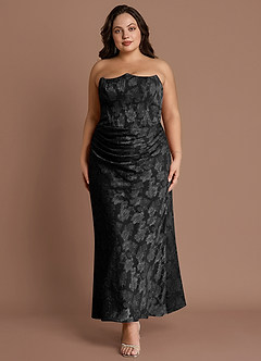 Robe Longue Noir Ezrena image7