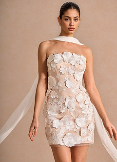 Annelia Mini Klänning Vit image5