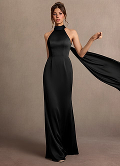 Illyria Black Maxi Dress image4