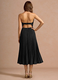 Kaia Black Midi Dress image2